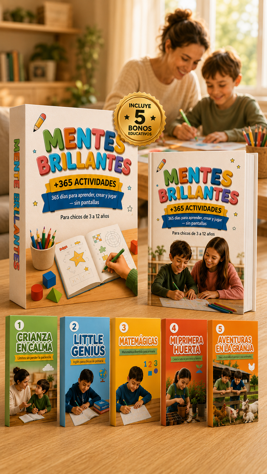 Mentes Brillantes-Kit Montessori